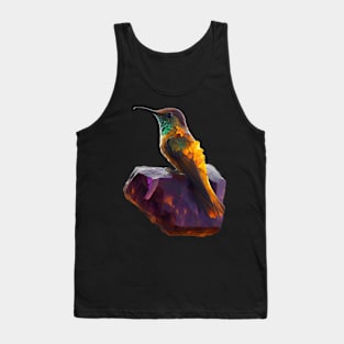 Fantasy Crystalline Hummingbird Tank Top